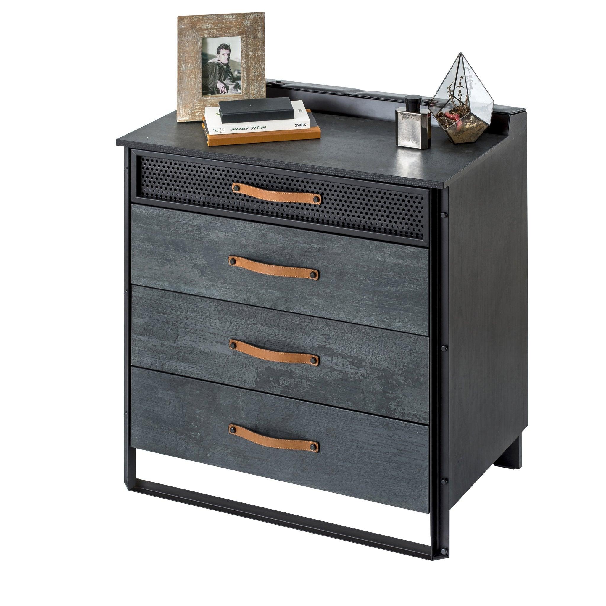 Cilek Dark Metal Dresser Cilek Dark Metal Dresser