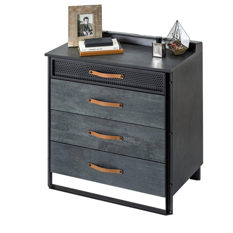 Cilek Dark Metal Dresser Cilek Dark Metal Dresser