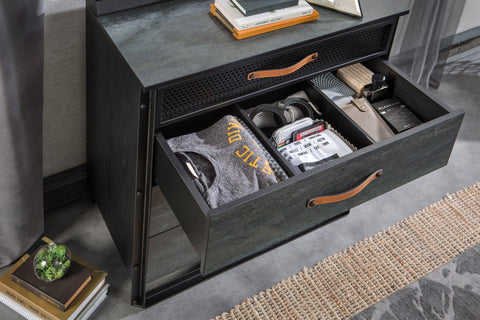 Cilek Dark Metal Dresser - Kids Haven Cilek Dark Metal Dresser - Kids Haven