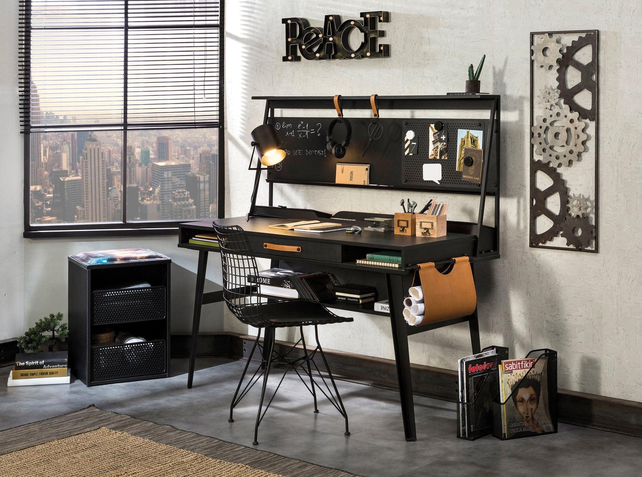 Cilek Dark Metal Study Desk Unit Only - Kids Haven Cilek Dark Metal Study Desk Unit Only - Kids Haven