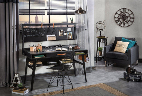 Cilek Dark Metal Study Desk Unit Only - Kids Haven Cilek Dark Metal Study Desk Unit Only - Kids Haven