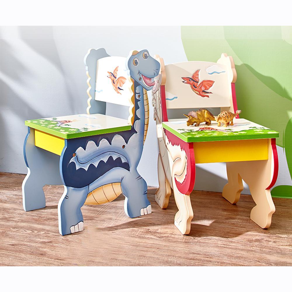 Fantasy Fields Dino Set of 2 Chairs - Kids Haven Fantasy Fields Dino Set of 2 Chairs - Kids Haven