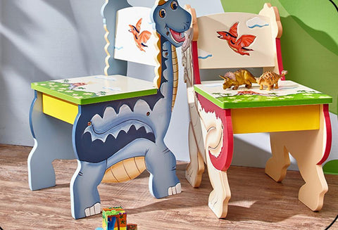 Fantasy Fields Dino Set of 2 Chairs - Kids Haven Fantasy Fields Dino Set of 2 Chairs - Kids Haven