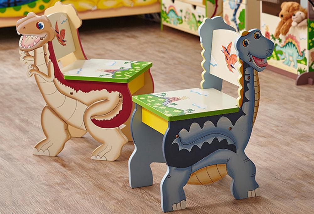 Fantasy Fields Dino Set of 2 Chairs - Kids Haven Fantasy Fields Dino Set of 2 Chairs - Kids Haven