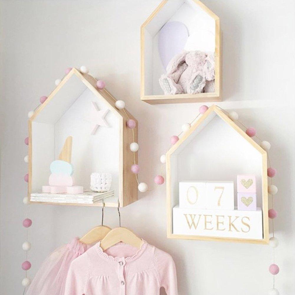 FIJN House Wall Rack (3 Sizes / White or Pink) FIJN House Wall Rack (3 Sizes / White or Pink)