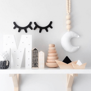 FIJN Sleepy Eyelash Wall Décor FIJN Sleepy Eyelash Wall Décor