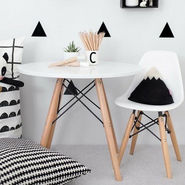 FIJN White CrissCross Play Table (Matching Play Chairs optional) - Kids Haven