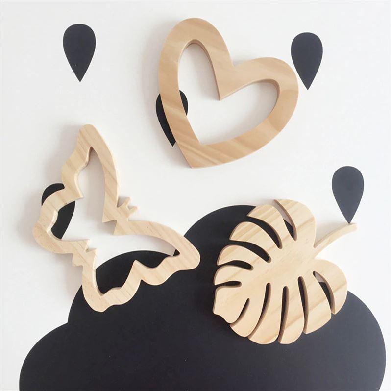 FIJN Wooden Wall Shape Décor (6 Designs) - Kids Haven FIJN Wooden Wall Shape Décor (6 Designs) - Kids Haven