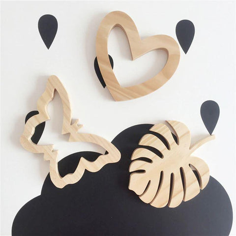 FIJN Wooden Wall Shape Décor (6 Designs) - Kids Haven FIJN Wooden Wall Shape Décor (6 Designs) - Kids Haven