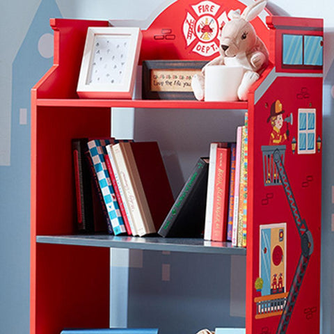 Fantasy Fields Fire Engine Book Shelf - Kids Haven
