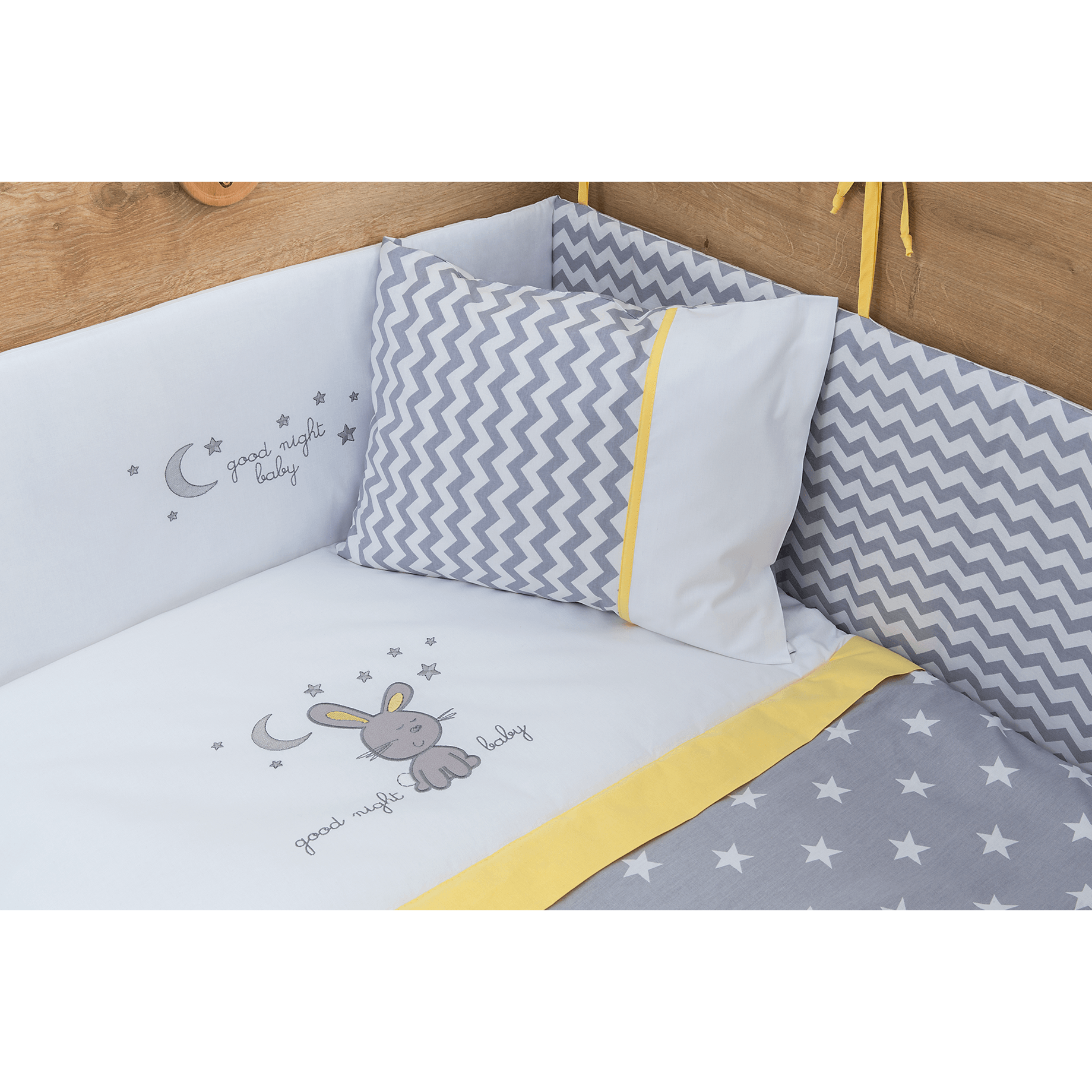Cilek Happy Nights Baby Bedding Set (5 sizes) - Kids Haven Cilek Happy Nights Baby Bedding Set (5 sizes) - Kids Haven