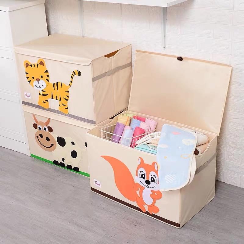 HYGGE Animal Storage Box with Cover - Kids Haven HYGGE Animal Storage Box with Cover - Kids Haven