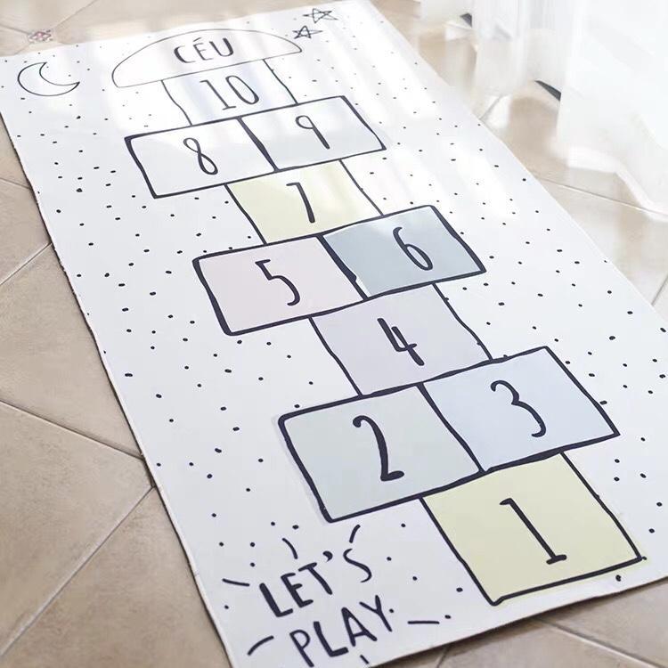 HYGGE Colourful Hopscotch Rug - Kids Haven HYGGE Colourful Hopscotch Rug - Kids Haven