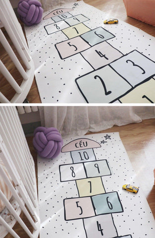 HYGGE Colourful Hopscotch Rug - Kids Haven HYGGE Colourful Hopscotch Rug - Kids Haven