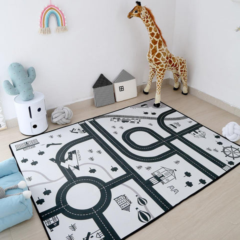 HYGGE Road Map Rug - Kids Haven HYGGE Road Map Rug - Kids Haven