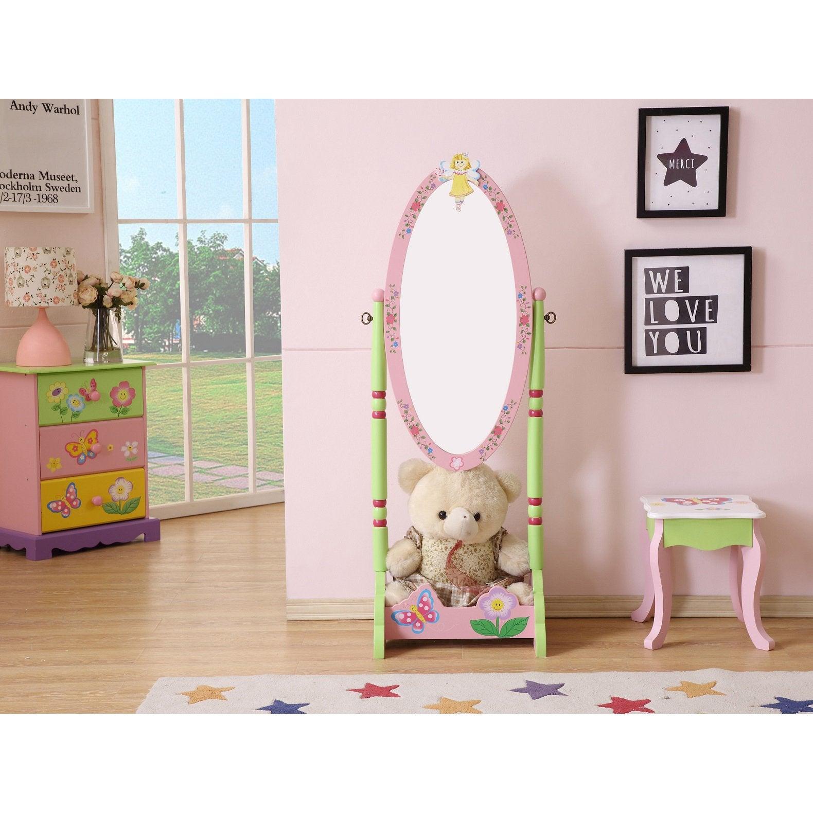 LEKEN Fairies Standing Mirror - Kids Haven LEKEN Fairies Standing Mirror - Kids Haven