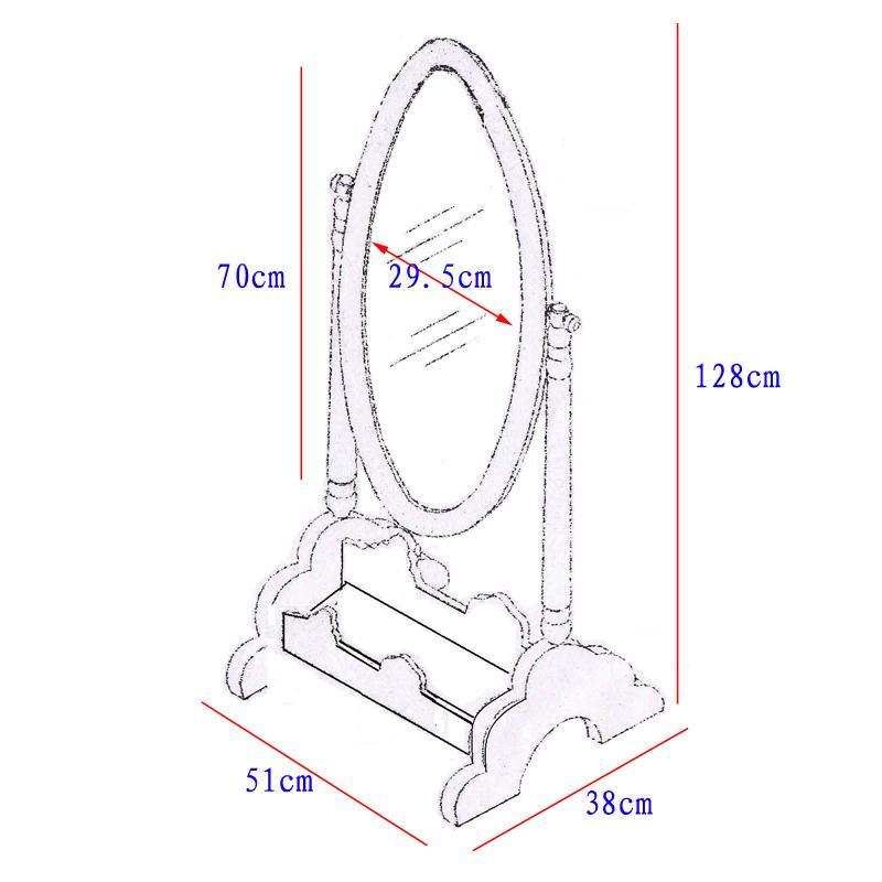 LEKEN Fairies Standing Mirror - Kids Haven LEKEN Fairies Standing Mirror - Kids Haven