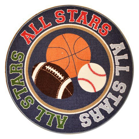 EFFEN All Stars Round Rug EFFEN All Stars Round Rug