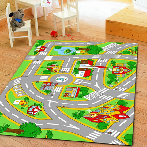 EFFEN Little Town Rug - Kids Haven EFFEN Little Town Rug - Kids Haven