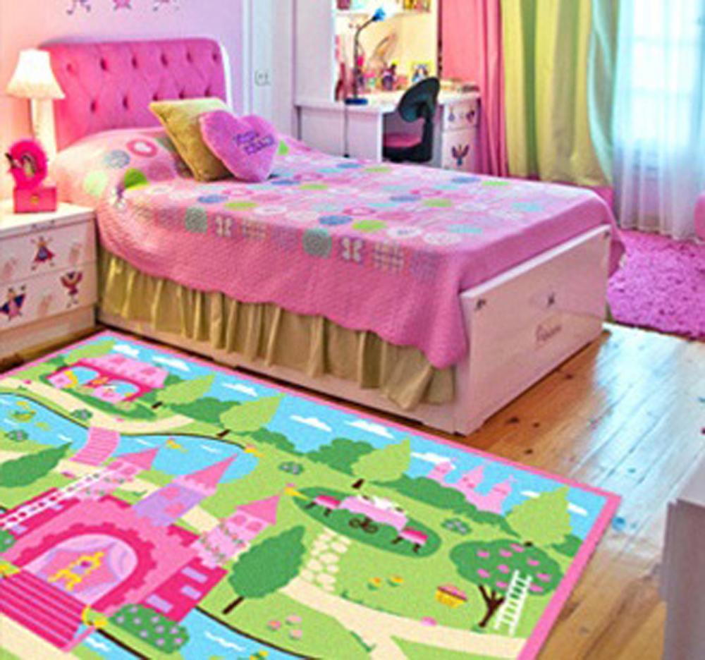 EFFEN Princess Castle Rug - Kids Haven EFFEN Princess Castle Rug - Kids Haven