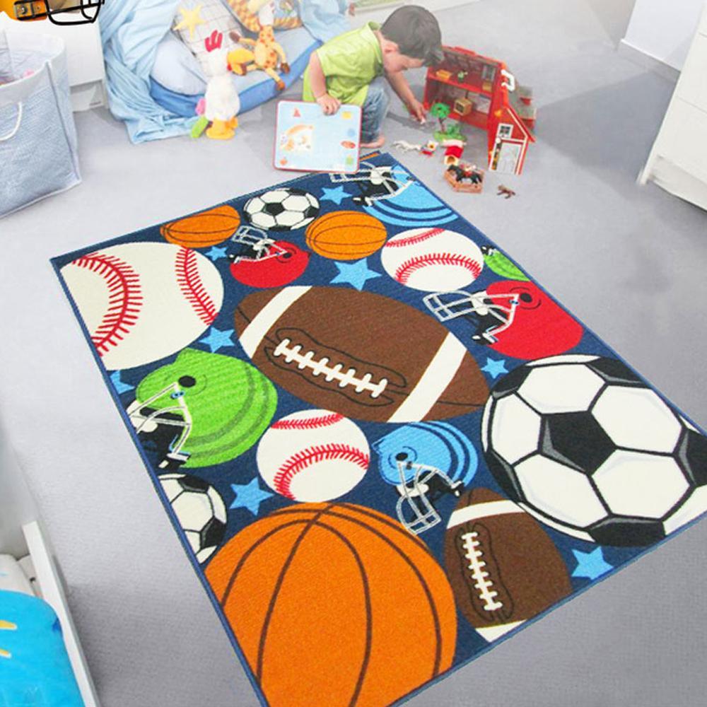 EFFEN Sports Fan Rug - Kids Haven EFFEN Sports Fan Rug - Kids Haven