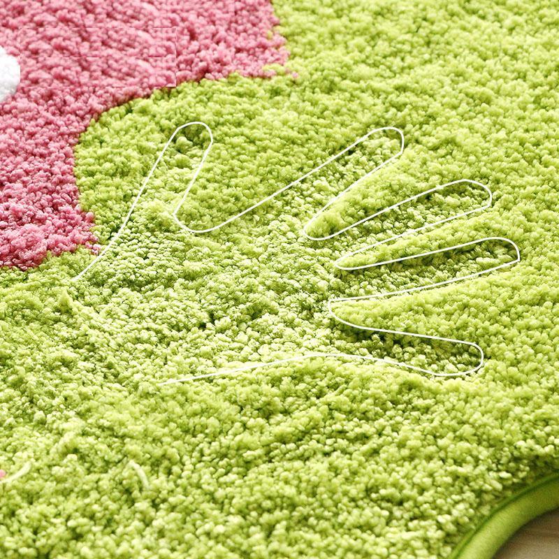 EFFEN Strawberry Shape Rug (2 Sizes) - Kids Haven EFFEN Strawberry Shape Rug (2 Sizes) - Kids Haven