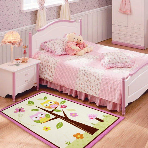 EFFEN Sweet Owl Rug - Kids Haven