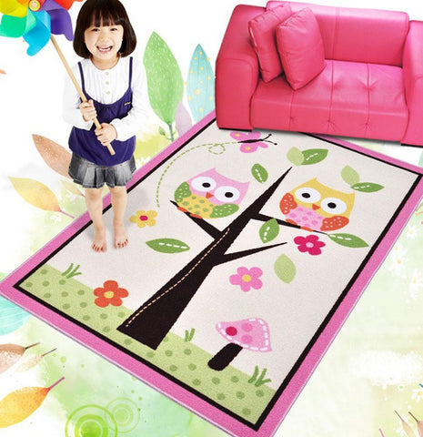 EFFEN Sweet Owl Rug - Kids Haven