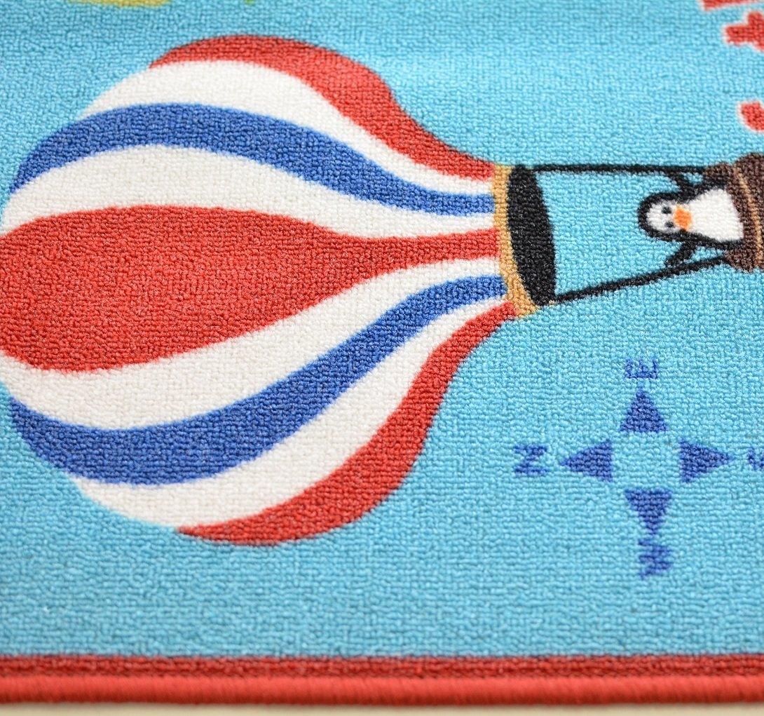 EFFEN World Map Rug - Kids Haven EFFEN World Map Rug - Kids Haven