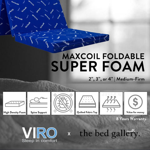 Maxcoil Foldable Foam Mattress Maxcoil Foldable Foam Mattress