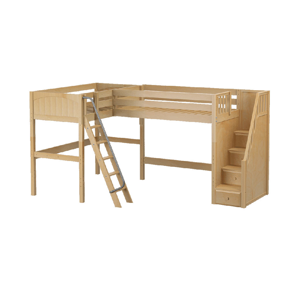 Maxtrix Corner High Loft Loft - with options - Kids Haven Maxtrix Corner High Loft Loft - with options - Kids Haven