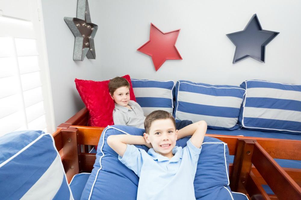 Maxtrix Corner High Loft Bunk - with options - Kids Haven Maxtrix Corner High Loft Bunk - with options - Kids Haven