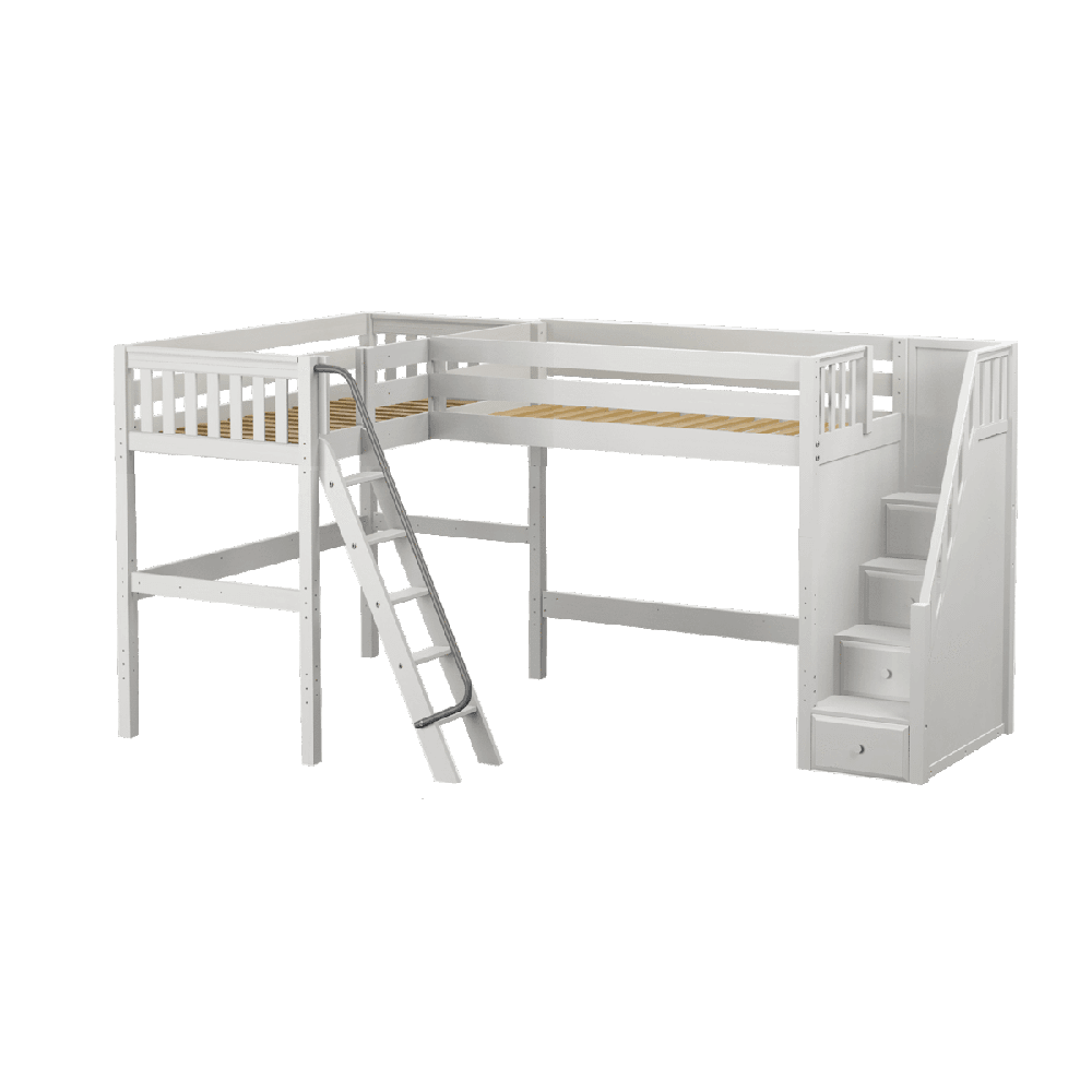 Maxtrix Corner High Loft Loft - with options - Kids Haven Maxtrix Corner High Loft Loft - with options - Kids Haven