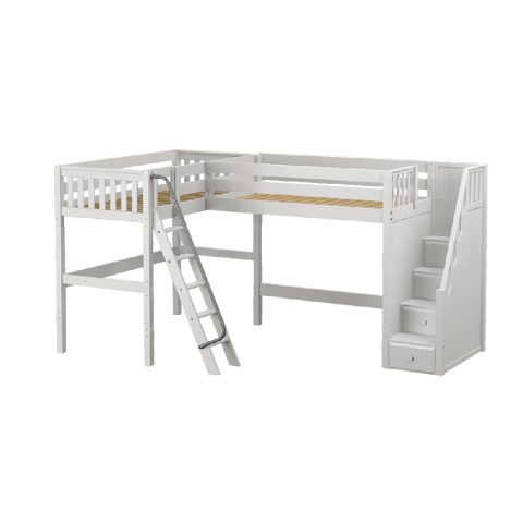 Maxtrix Corner High Loft Loft - with options - Kids Haven