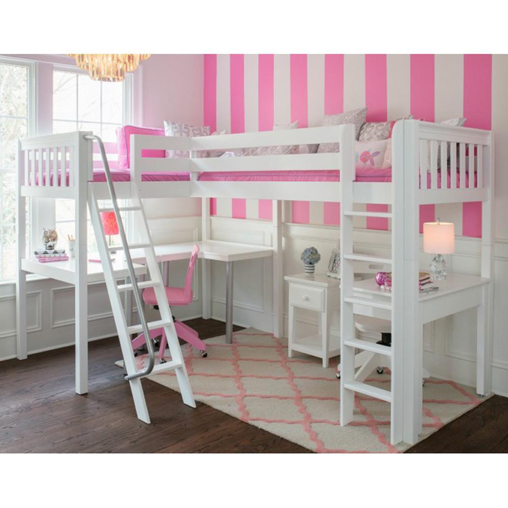 Maxtrix Corner High Loft Loft - with options - Kids Haven Maxtrix Corner High Loft Loft - with options - Kids Haven