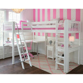 Maxtrix Corner High Loft Loft - with options - Kids Haven