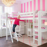 Maxtrix Corner High Loft Loft - with options - Kids Haven