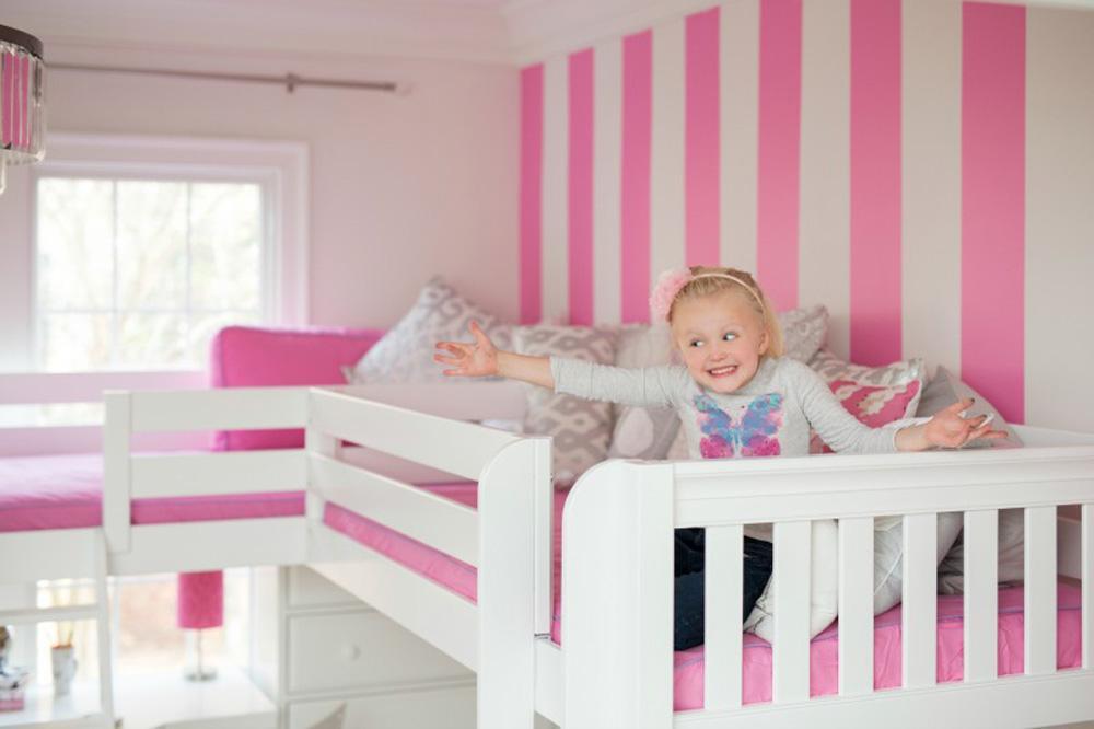 Maxtrix Corner High Loft Bunk - with options - Kids Haven Maxtrix Corner High Loft Bunk - with options - Kids Haven