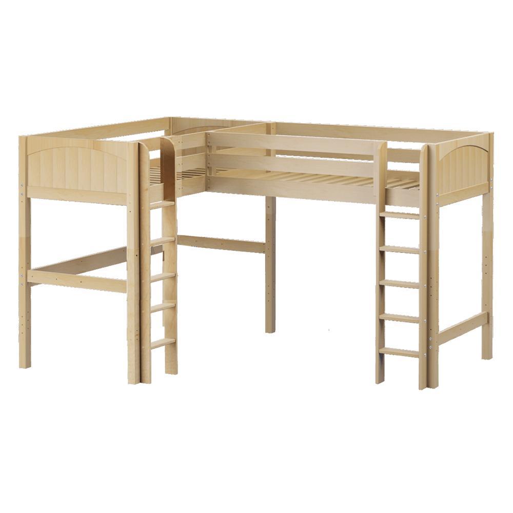 Maxtrix Corner High Loft Loft - with options - Kids Haven Maxtrix Corner High Loft Loft - with options - Kids Haven