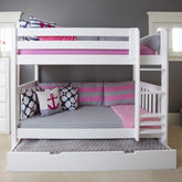 Maxtrix Basic High Bunk (Ladder or Staircase) - fabric options - Kids Haven