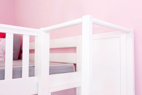Maxtrix High Bunk w Slide Platform (Choose front or side) - Kids Haven Maxtrix High Bunk w Slide Platform (Choose front or side) - Kids Haven