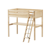 Maxtrix High Loft w Angled Ladder w Table