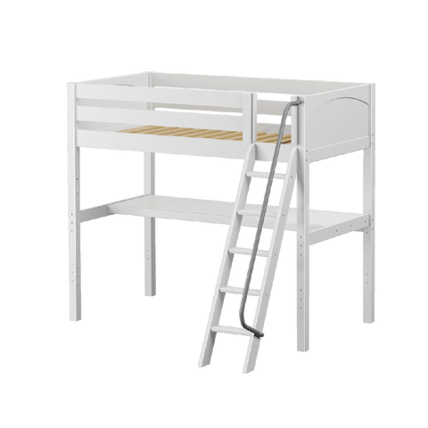 Maxtrix Ultra High Loft w Front Angled Ladder w Table - Kids Haven