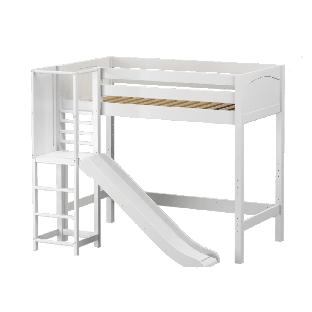 Maxtrix High Loft w Slide Platform (Choose front or side) - Kids Haven