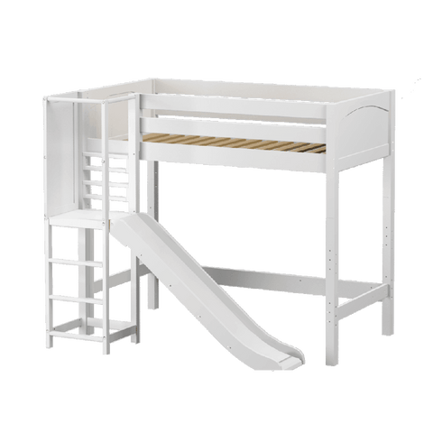 Maxtrix High Loft w Slide Platform (Choose front or side) - Kids Haven