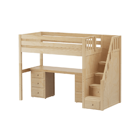 Maxtrix High Loft w Staircase w Table w Drawers Maxtrix High Loft w Staircase w Table w Drawers