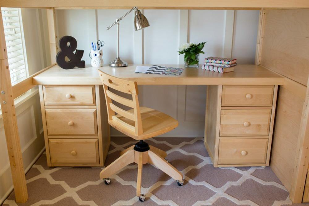 Maxtrix High Loft w Staircase w Table w 2 Drawers - Kids Haven Maxtrix High Loft w Staircase w Table w 2 Drawers - Kids Haven