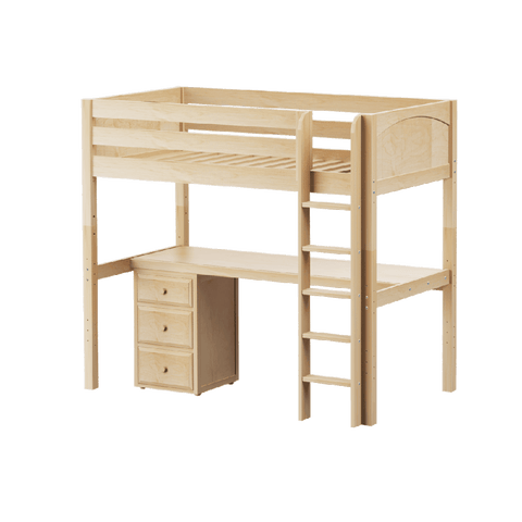 Maxtrix Ultra High Loft w Straight Ladder w Table w 1 drawer Maxtrix Ultra High Loft w Straight Ladder w Table w 1 drawer