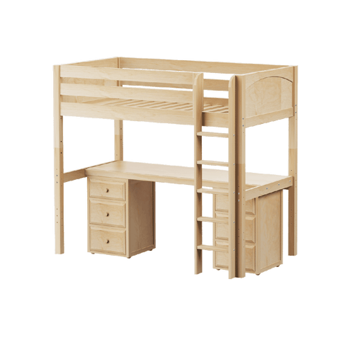Maxtrix Ultra High Loft w Straight Ladder w Table w 2 drawers Maxtrix Ultra High Loft w Straight Ladder w Table w 2 drawers