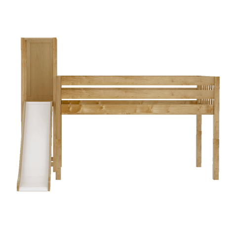Maxtrix Low Loft w Slide Platform (Choose front or side) - Kids Haven Maxtrix Low Loft w Slide Platform (Choose front or side) - Kids Haven